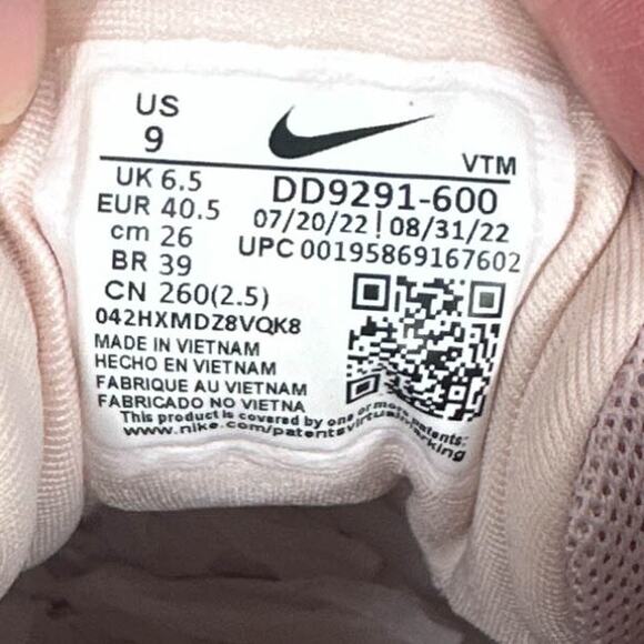 Nike Shoes 9 Quest 5 Running Barely Rose Pink Sporty Athletic Gym Athleisure PE - Picture 11 of 16